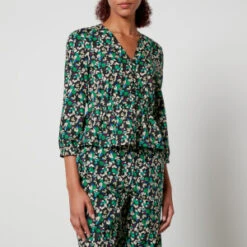 Baum Und Pferdgarten Mayzie Floral-Print Organic Cotton Top -The Hut 14573623 1775061760757331 1