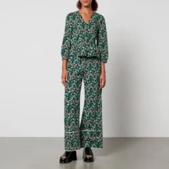 Baum Und Pferdgarten Mayzie Floral-Print Organic Cotton Top -The Hut 14573623 8065061791349786