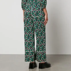 Baum Und Pferdgarten Nala Floral-Print Cotton Trousers -The Hut 14573630 1855061791538135