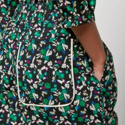 Baum Und Pferdgarten Nala Floral-Print Cotton Trousers -The Hut 14573630 8695061791658699