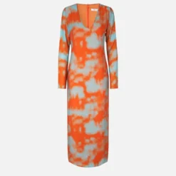 Samsøe Samsøe Alina Tie-Dye Chiffon Dress -The Hut 14574414 9275060528699673