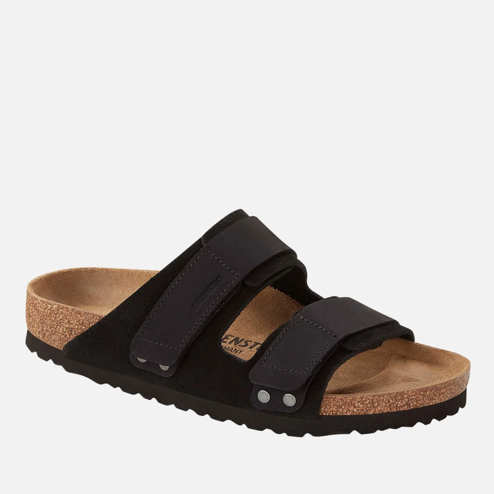 Birkenstock Men's Uji Suede Double Strap Sandals 4 Birkenstock Men's Uji Suede Double Strap Sandals - Image 2