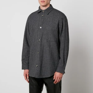 Nanushka Matize Houndstooth Wool-Blend Shirt 7 Nanushka Matize Houndstooth Wool-Blend Shirt - Image 5