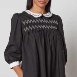 Batsheva Pauline Cotton-Poplin Mini Dress -The Hut 14762522 2495070898571379