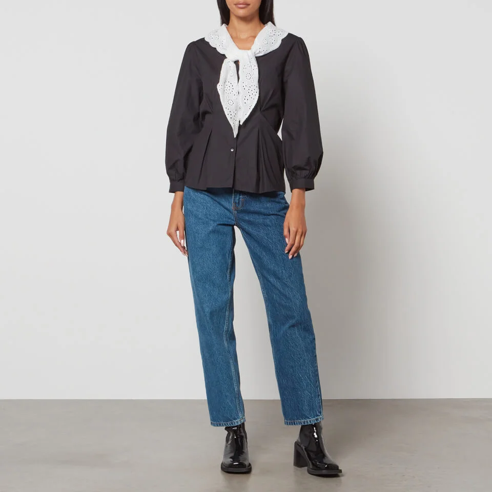 Batsheva Sage Cotton Blouse 5 Batsheva Sage Cotton Blouse - Image 3