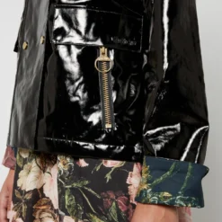 Barbour X House Of Hackney Casterton Faux Patent-Leather Jacket -The Hut 14767157 1125087675273805