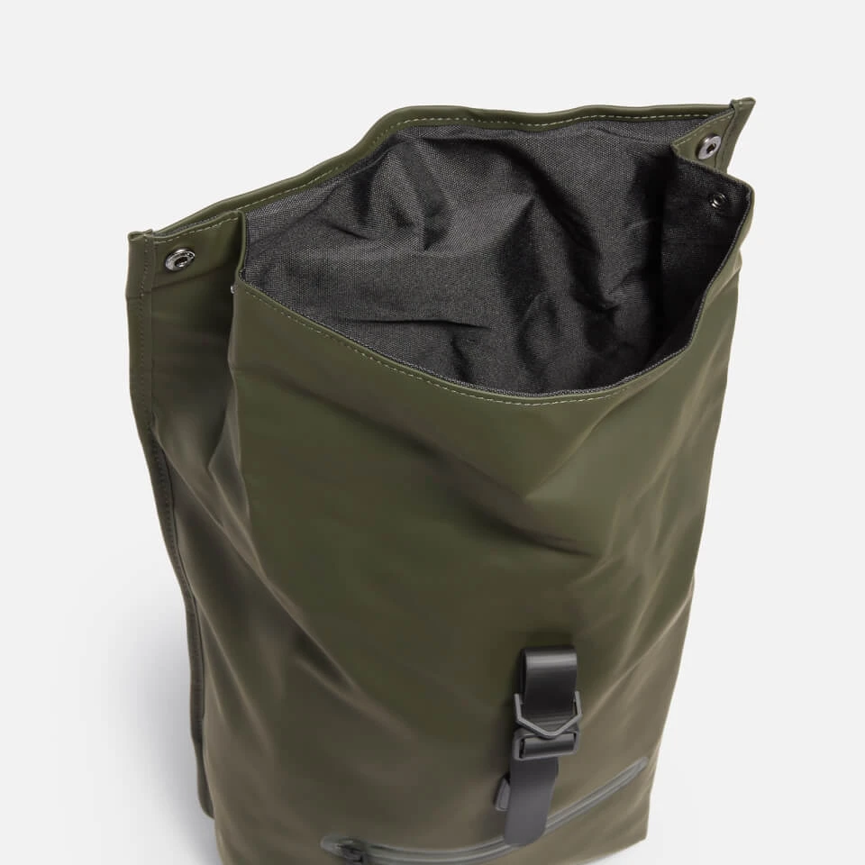 Rains Rolltop Matte Shell Backpack 6 Rains Rolltop Matte Shell Backpack - Image 4