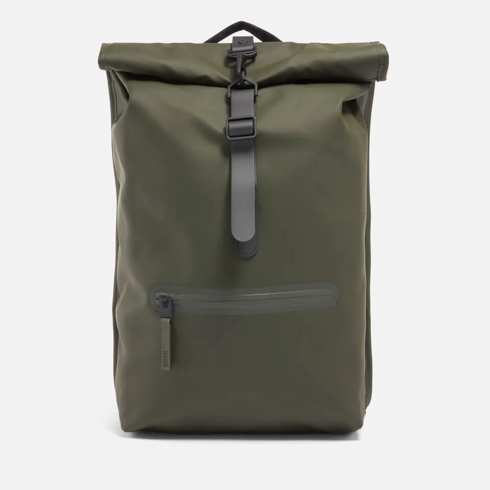 Rains Rolltop Matte Shell Backpack 3 Rains Rolltop Matte Shell Backpack