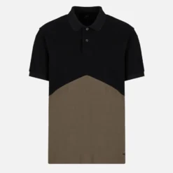 Armani Exchange Chevron Cotton Polo Shirt -The Hut 14840919 4385071402893630
