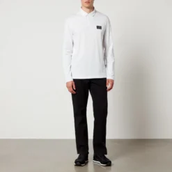 Armani Exchange Cotton-Jersey Polo Shirt -The Hut 14840931 1745075327587374