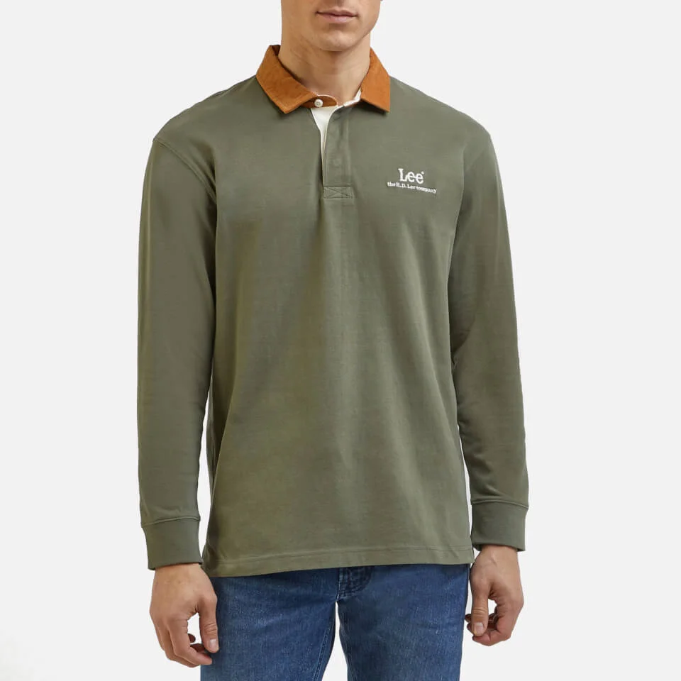 Lee Cotton-Jersey Polo Shirt 3 Lee Cotton-Jersey Polo Shirt