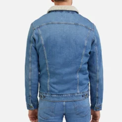 Lee Sherpa Denim Jacket -The Hut 14867043 1635078102925252