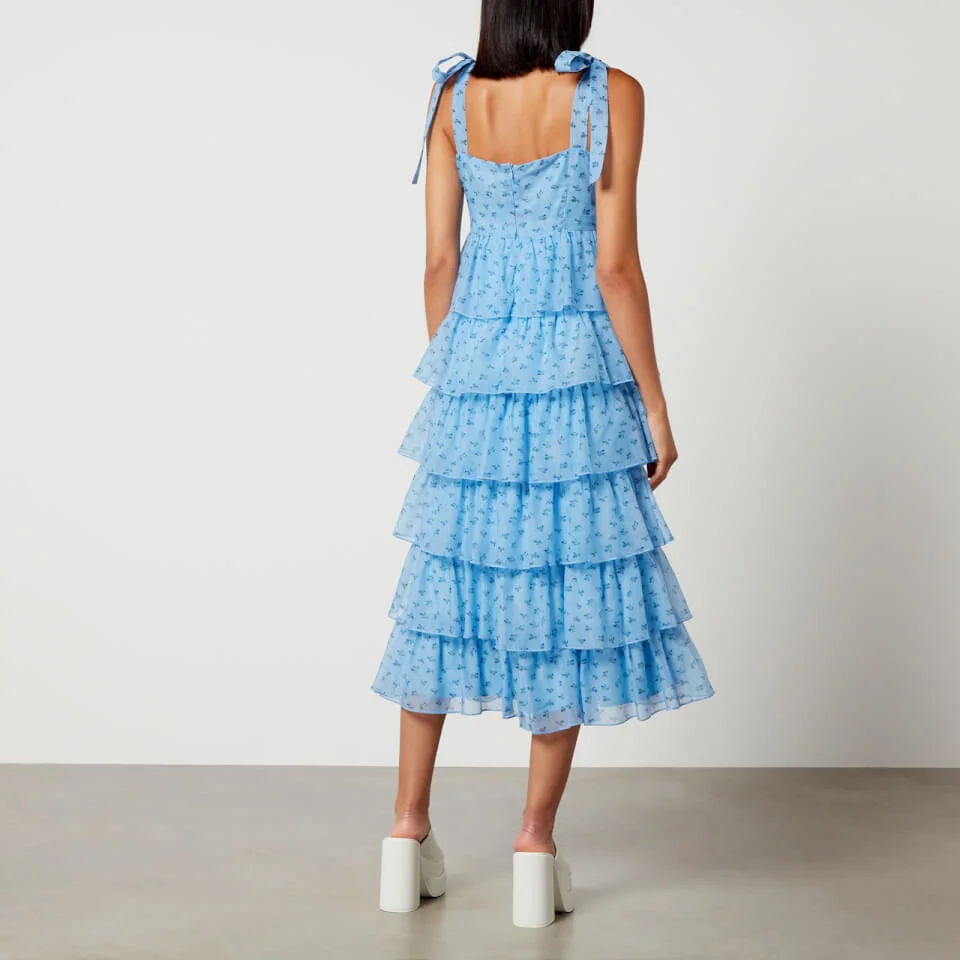 Sister Jane Dream Esme Taffeta Tiered Ruffle Dress 4 Sister Jane Dream Esme Taffeta Tiered Ruffle Dress - Image 2