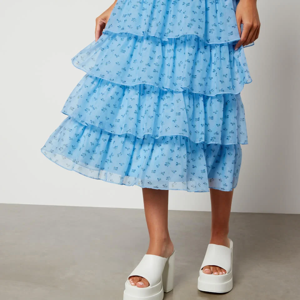 Sister Jane Dream Esme Taffeta Tiered Ruffle Dress 5 Sister Jane Dream Esme Taffeta Tiered Ruffle Dress - Image 3