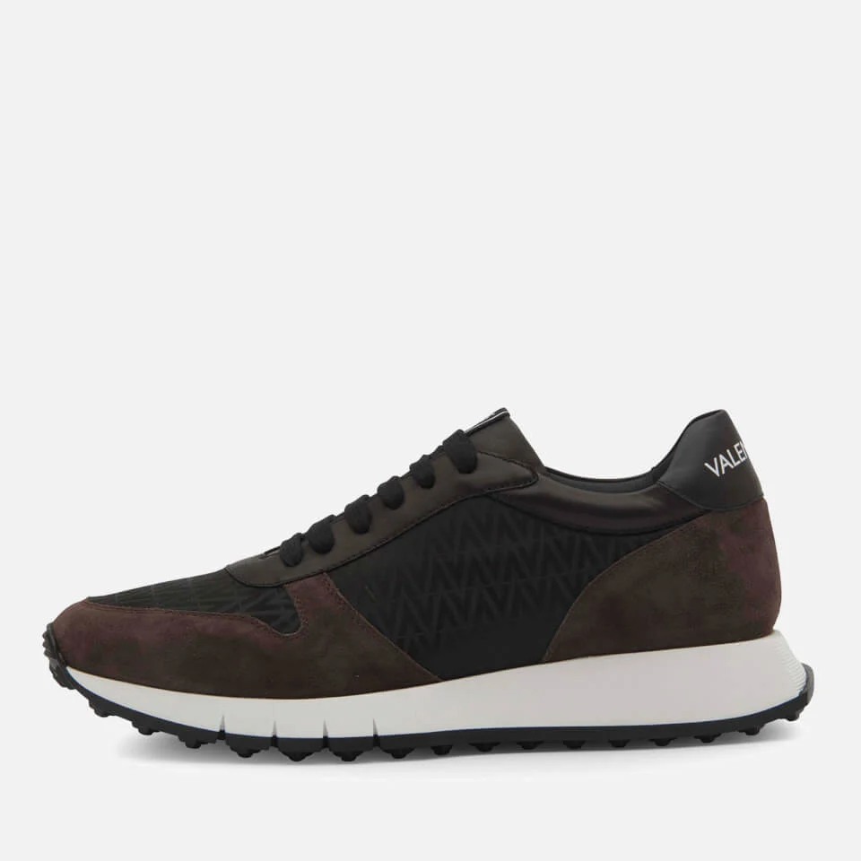 Valentino Men's Aries S Suede And Mesh Trainers 5 Valentino Men's Aries S Suede And Mesh Trainers - Image 3