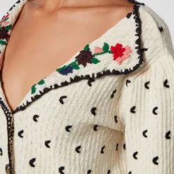 Tach Farah Hand-Knitted Wool Cardigan 10 Tach Farah Hand-Knitted Wool Cardigan -The Hut 14874263 1655082523367052