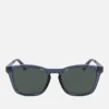 Calvin Klein Jeans Injected CK Acetate Round-Frame Sunglasses