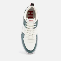 HUGO Men's Killian Tenn MXMT Faux Leather Trainers -The Hut 14883917 1325096827042503