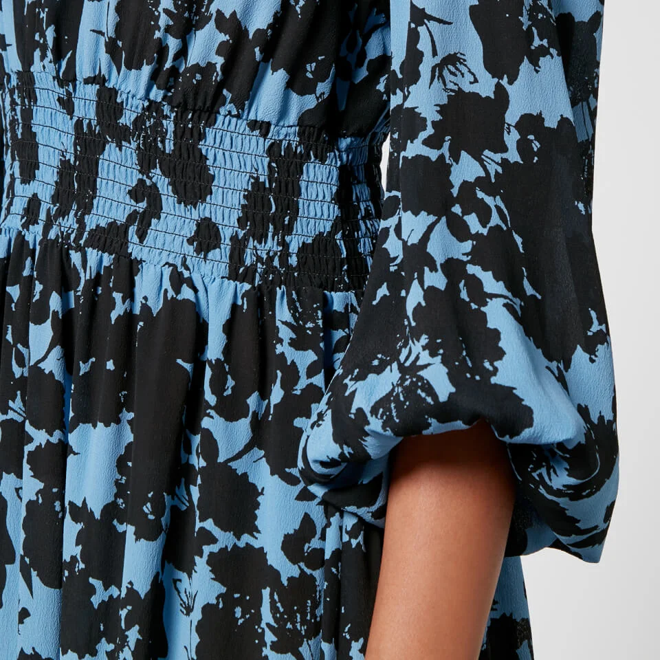 Baum Und Pferdgarten Amber Floral-Print Georgette Midi Dress 6 Baum Und Pferdgarten Amber Floral-Print Georgette Midi Dress - Image 4