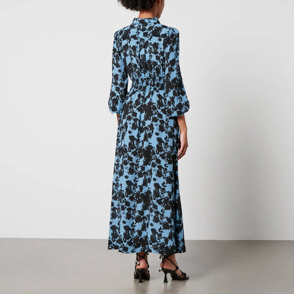 Baum Und Pferdgarten Amber Floral-Print Georgette Midi Dress 4 Baum Und Pferdgarten Amber Floral-Print Georgette Midi Dress - Image 2