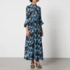 Baum Und Pferdgarten Amber Floral-Print Georgette Midi Dress -The Hut 14897751 7225082524609901