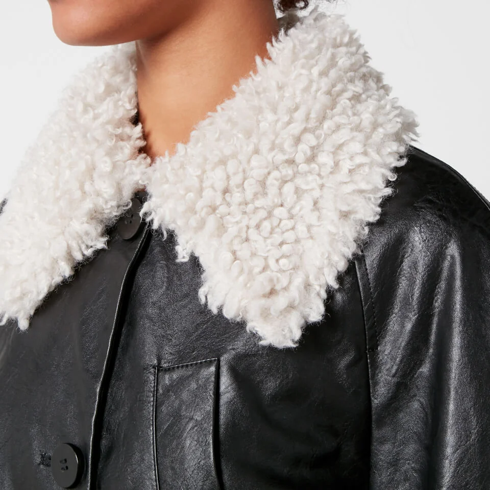 Baum Und Pferdgarten Delize Faux Leather Coat 5 Baum Und Pferdgarten Delize Faux Leather Coat - Image 3