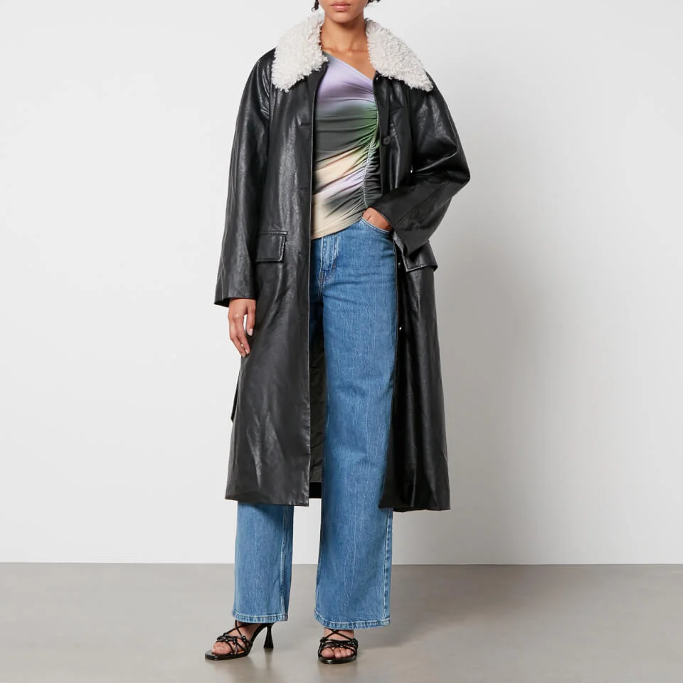 Baum Und Pferdgarten Delize Faux Leather Coat 3 Baum Und Pferdgarten Delize Faux Leather Coat