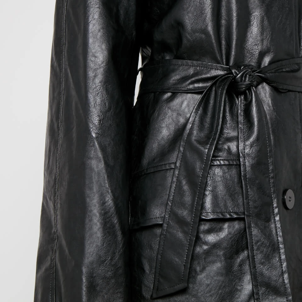 Baum Und Pferdgarten Delize Faux Leather Coat 6 Baum Und Pferdgarten Delize Faux Leather Coat - Image 4