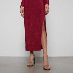 Baum Und Pferdgarten Jilliane Lurex Midi Dress -The Hut 14897776 1115114107951893