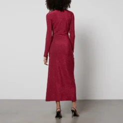 Baum Und Pferdgarten Jilliane Lurex Midi Dress -The Hut 14897776 1885114107935753