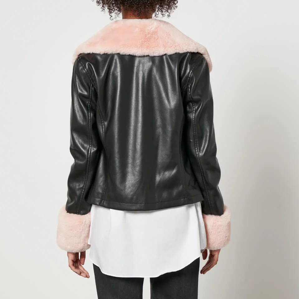 Jakke Brittany Cropped Faux Leather Jacket 4 Jakke Brittany Cropped Faux Leather Jacket - Image 2