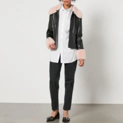 Jakke Brittany Cropped Faux Leather Jacket 9 Jakke Brittany Cropped Faux Leather Jacket -The Hut 14909843 1935089237451586