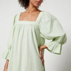 Stella Nova Striped Cotton-Poplin Tiered Midi Dress 10 Stella Nova Striped Cotton-Poplin Tiered Midi Dress -The Hut 14917128 1055100150671340