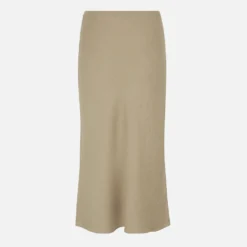 Samsøe Samsøe Saagneta Linen Bias-Cut Skirt -The Hut 14919645 1155127100625037