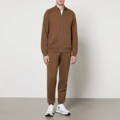 BOSS Black Pondrio Cotton And Wool-Blend Sweatpants -The Hut 14922471 7355131524432090