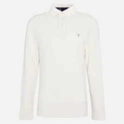 Barbour Heritage Cramlington Cotton-Blend Knit Polo Shirt -The Hut 14922623 1505098855136760