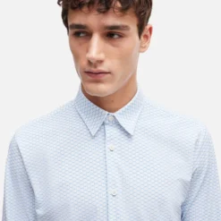 BOSS Black Roan-Kent Nylon Shirt -The Hut 14966144 1385131236055944