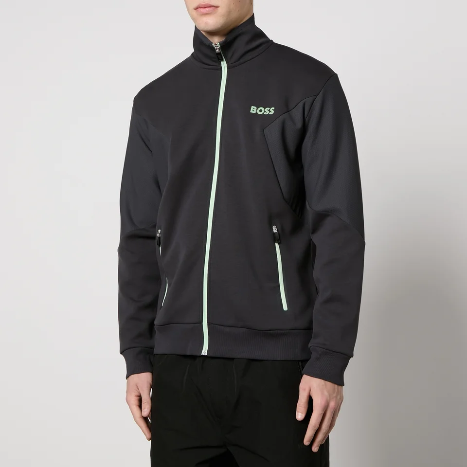 BOSS Green Skaz 1 Cotton-Blend Jersey Tracksuit Jacket 3 BOSS Green Skaz 1 Cotton-Blend Jersey Tracksuit Jacket