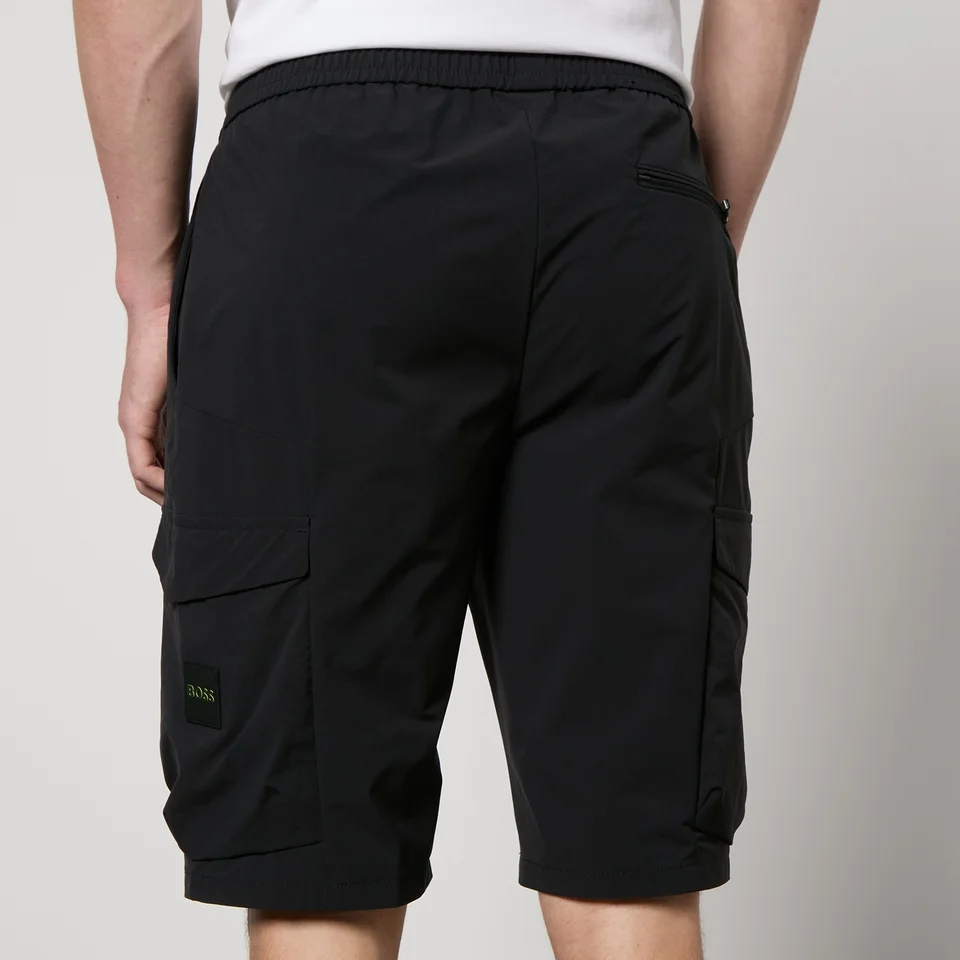 BOSS Green S_Urbanex-Cargo1 Stretch-Shell Cargo Shorts 4 BOSS Green S_Urbanex-Cargo1 Stretch-Shell Cargo Shorts - Image 2