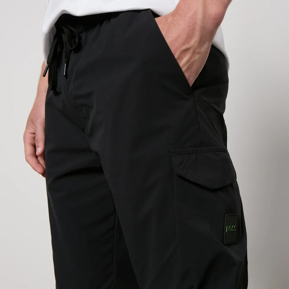 BOSS Green S_Urbanex-Cargo1 Stretch-Shell Cargo Shorts 6 BOSS Green S_Urbanex-Cargo1 Stretch-Shell Cargo Shorts - Image 4