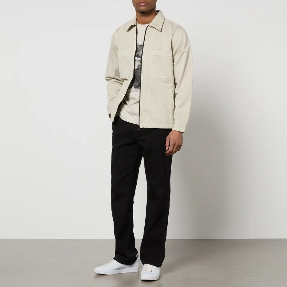 BOSS Orange Luddy Cotton-Twill Jacket 5 BOSS Orange Luddy Cotton-Twill Jacket - Image 3