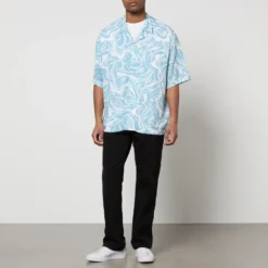 BOSS Orange Lapis Printed Woven Shirt -The Hut 14966911 2045137995827676