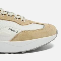 HUGO Men's Kane Runn Suede And Mesh Trainers 8 HUGO Men's Kane Runn Suede And Mesh Trainers -The Hut 14968953 1435149401428277