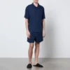 Calvin Klein Sleep Woven T-Shirt And Shorts Set