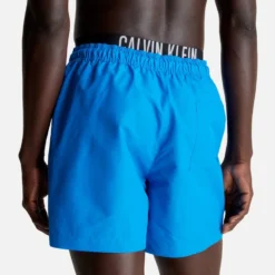 Calvin Klein Swimwear Intense Power Double Waistband Swimming Shorts -The Hut 14975283 1495127604665606