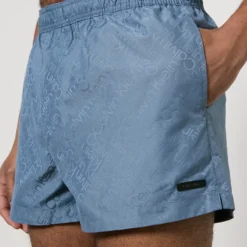 Calvin Klein Swimwear Monogram Nylon Swimming Shorts -The Hut 14975284 1535130524082090