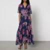 Hope & Ivy Ashia Floral-Print Chiffon Wrap Maxi Dress 1 Hope & Ivy Ashia Floral-Print Chiffon Wrap Maxi Dress -The Hut 14979115 1615126045070378