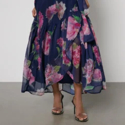 Hope & Ivy Ashia Floral-Print Chiffon Wrap Maxi Dress 9 Hope & Ivy Ashia Floral-Print Chiffon Wrap Maxi Dress -The Hut 14979115 1945126045123745