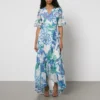 Hope & Ivy Catalina Floral-Print Chiffon Wrap Maxi Dress -The Hut 14979121 6655126045558736
