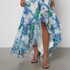 Hope & Ivy Catalina Floral-Print Chiffon Wrap Maxi Dress 9 Hope & Ivy Catalina Floral-Print Chiffon Wrap Maxi Dress -The Hut 14979121 8725126045608425